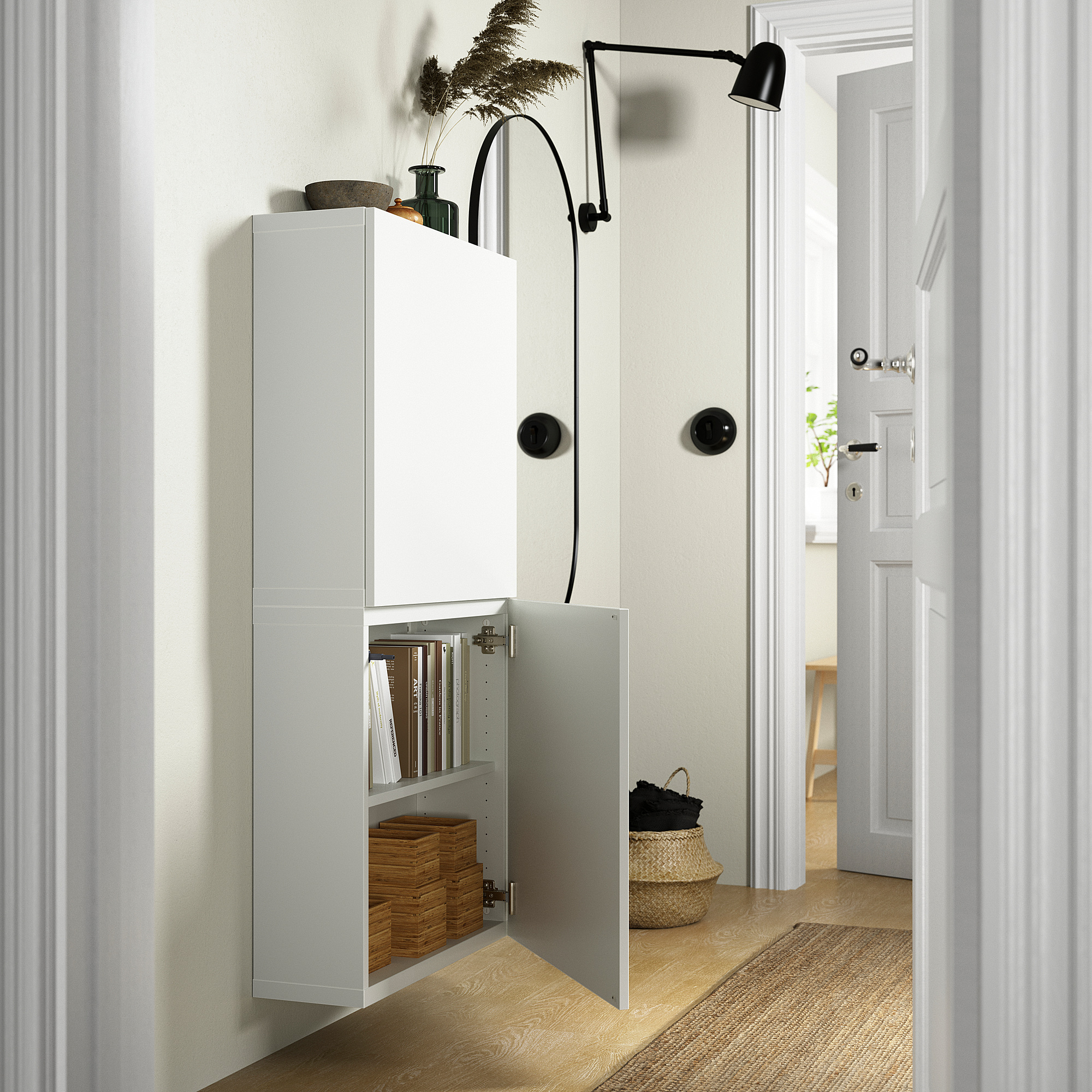 BESTÅ wall-mounted cabinet combination