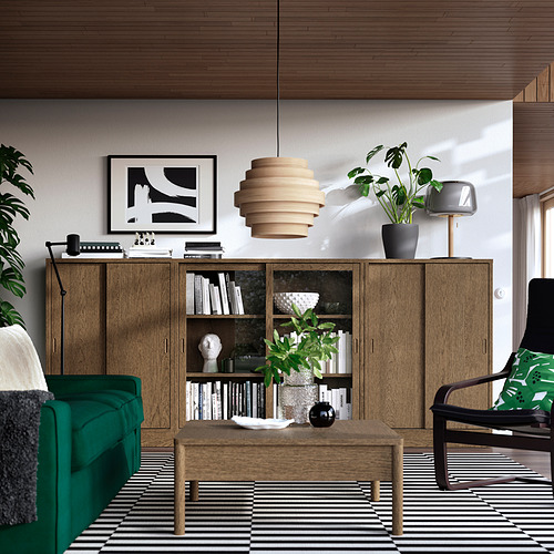 TONSTAD storage combination w sliding doors