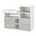PLATSA/SMÅSTAD - 更換尿布檯, 白色 灰色/附書櫃 | IKEA 香港及澳門 - PE866084_S1