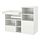 PLATSA/SMÅSTAD - 更換尿布檯, 白色 附框/附書櫃 | IKEA 香港及澳門 - PE866111_S1