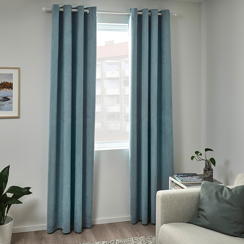 BIRTNA block-out curtains, 1 pair