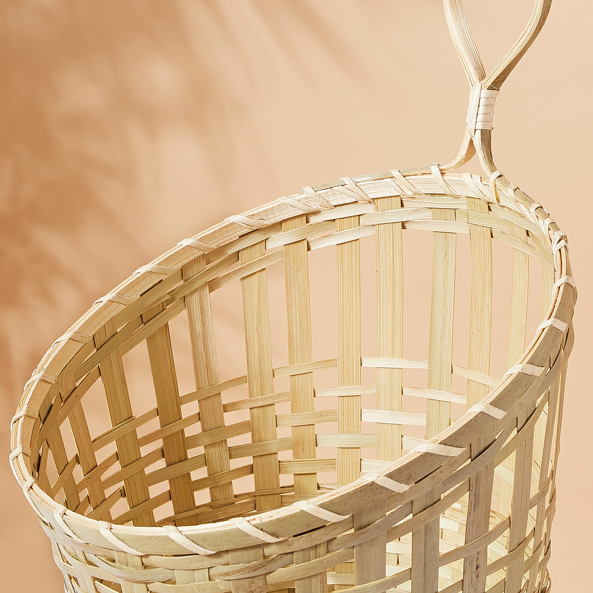 TOLKNING basket hanging, set of 2