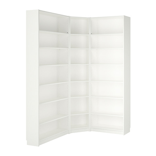 BILLY bookcase corner comb w ext units