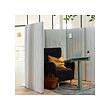 MITTZON acoustic screen, floor standing