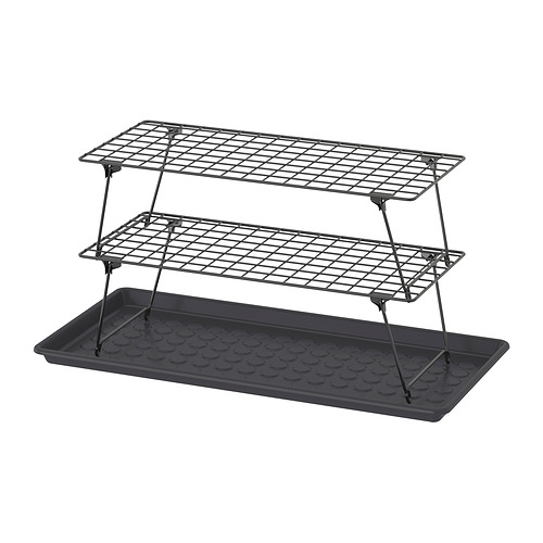 BAGGMUCK/GREJIG - 玄關傢具，3件套裝, 灰色 | IKEA 香港及澳門 - E1007012_S4