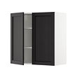white-black stained