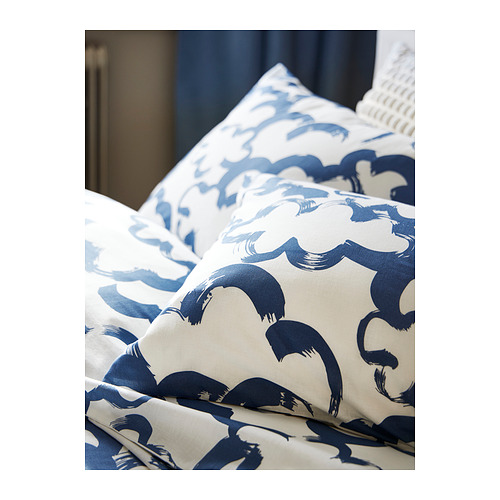 EKPURPURMAL duvet cover and pillowcase