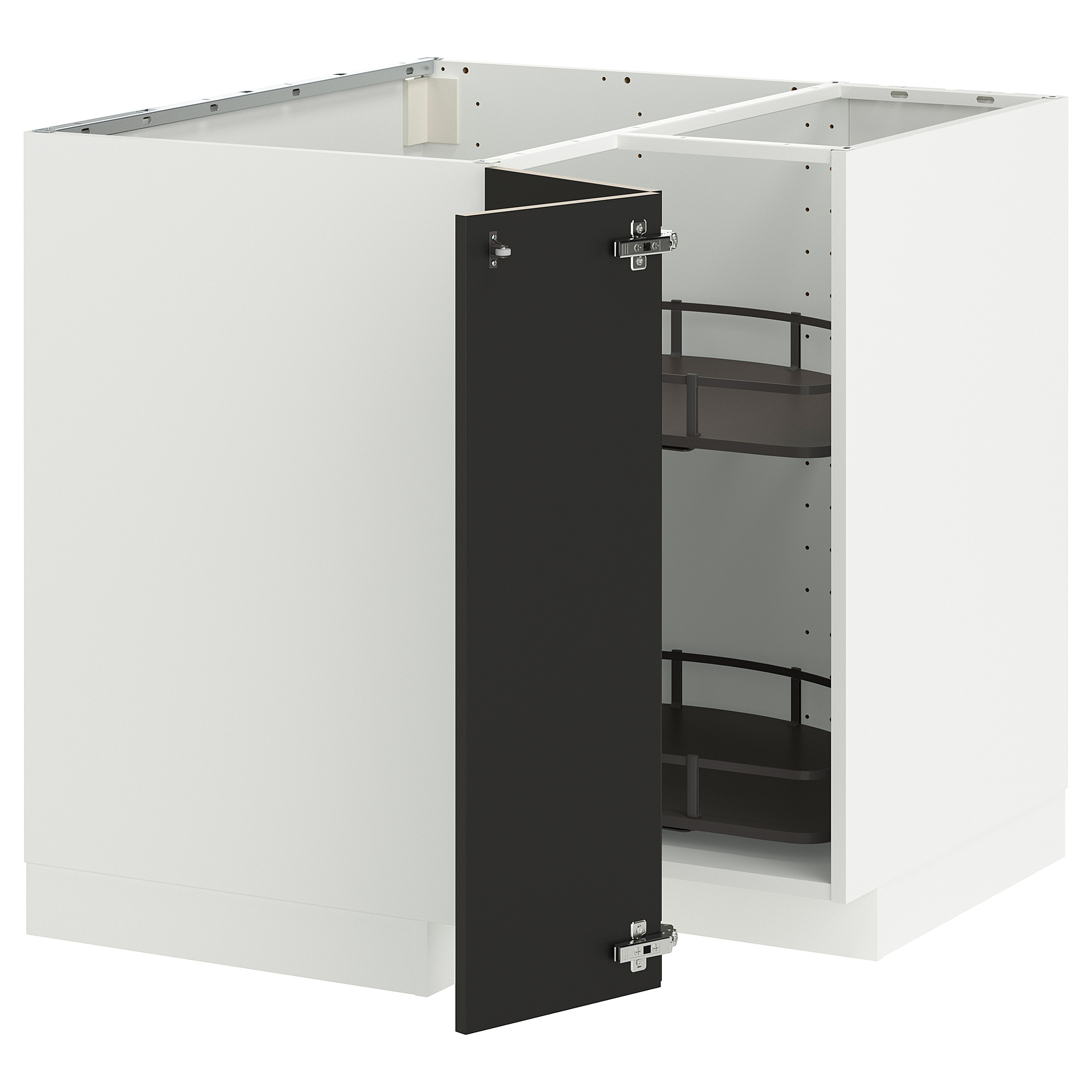 METOD corner base cabinet with carousel