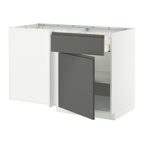 METOD/MAXIMERA 角位地櫃連抽屜/層板