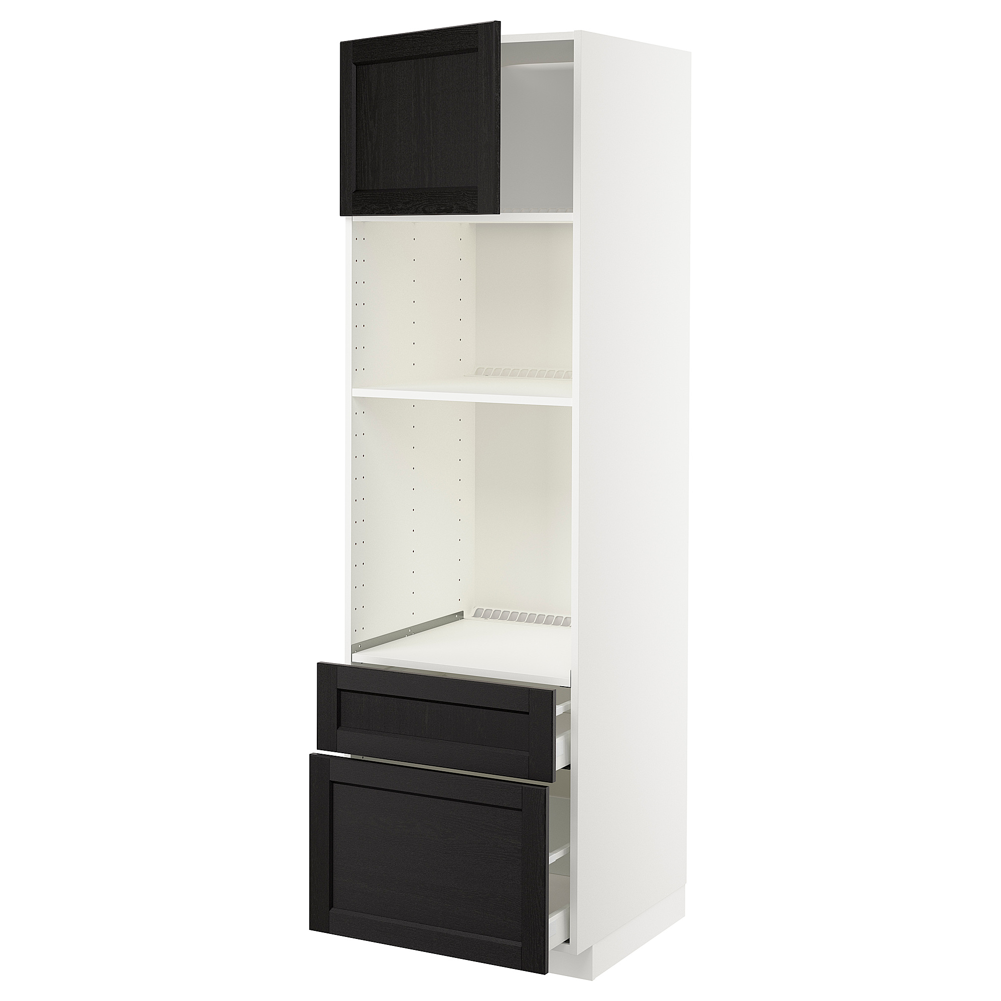 METOD/MAXIMERA high cabinet f built-in appliances