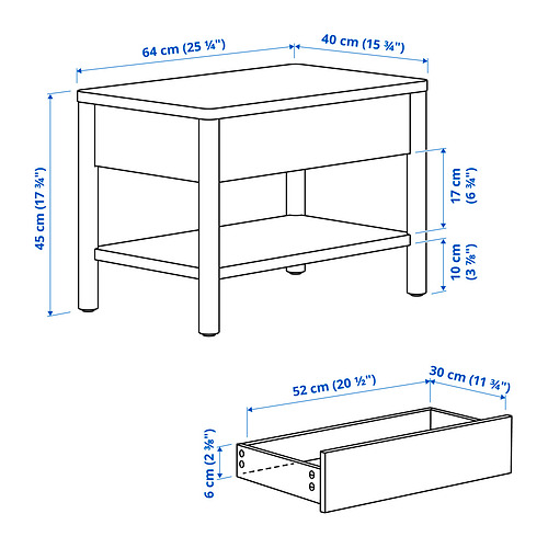 TONSTAD side table