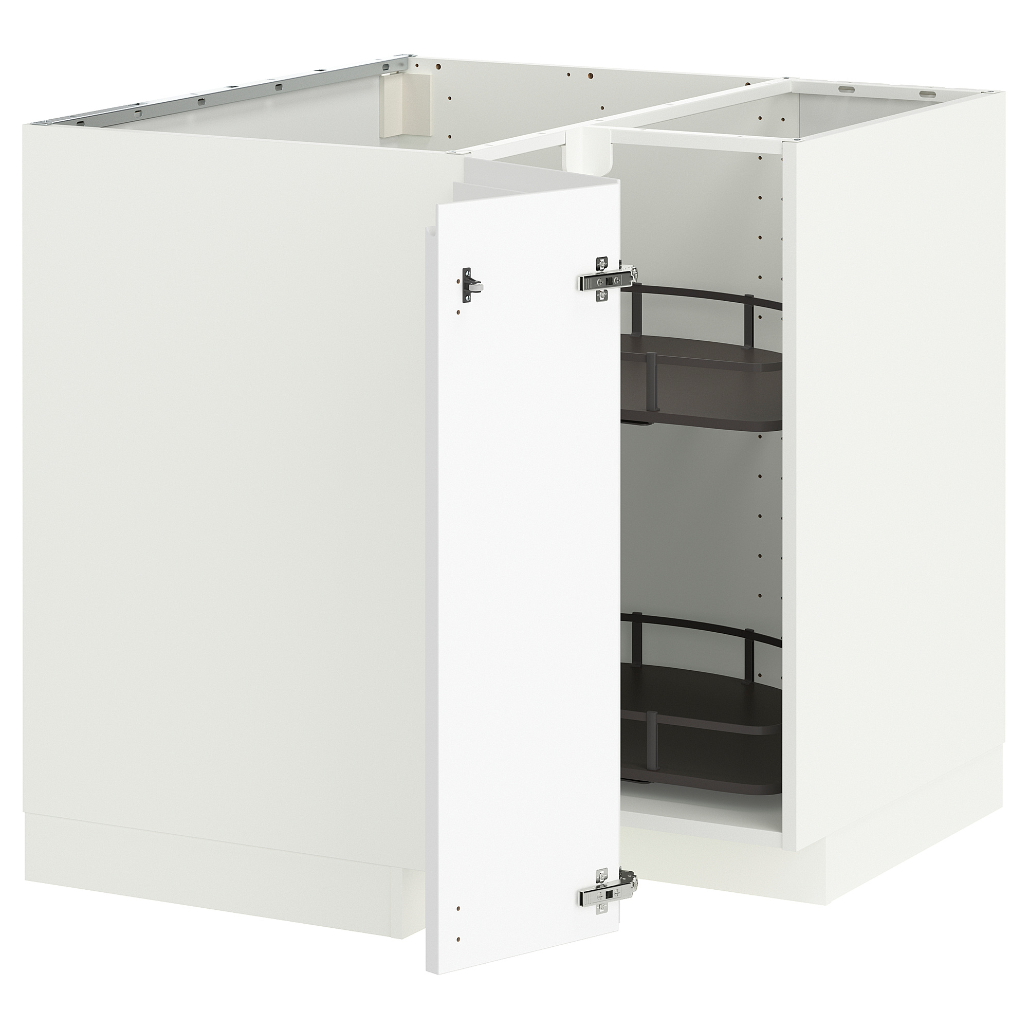 METOD corner base cabinet with carousel