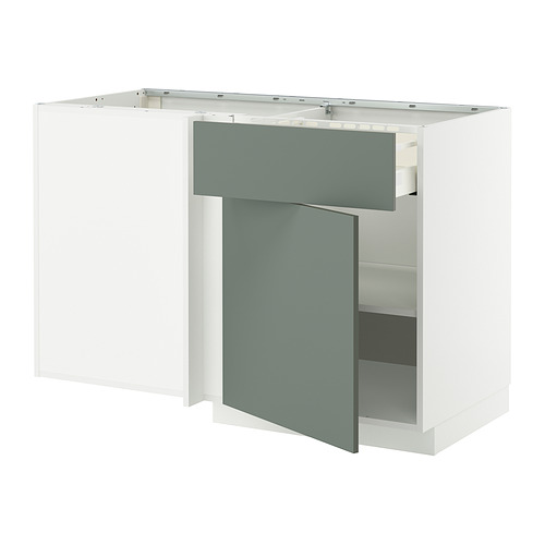 METOD/MAXIMERA 角位地櫃連抽屜/層板