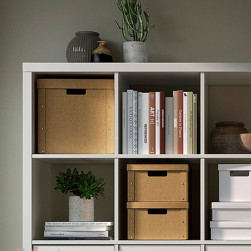 GÄRDESGÅRD storage box with lid