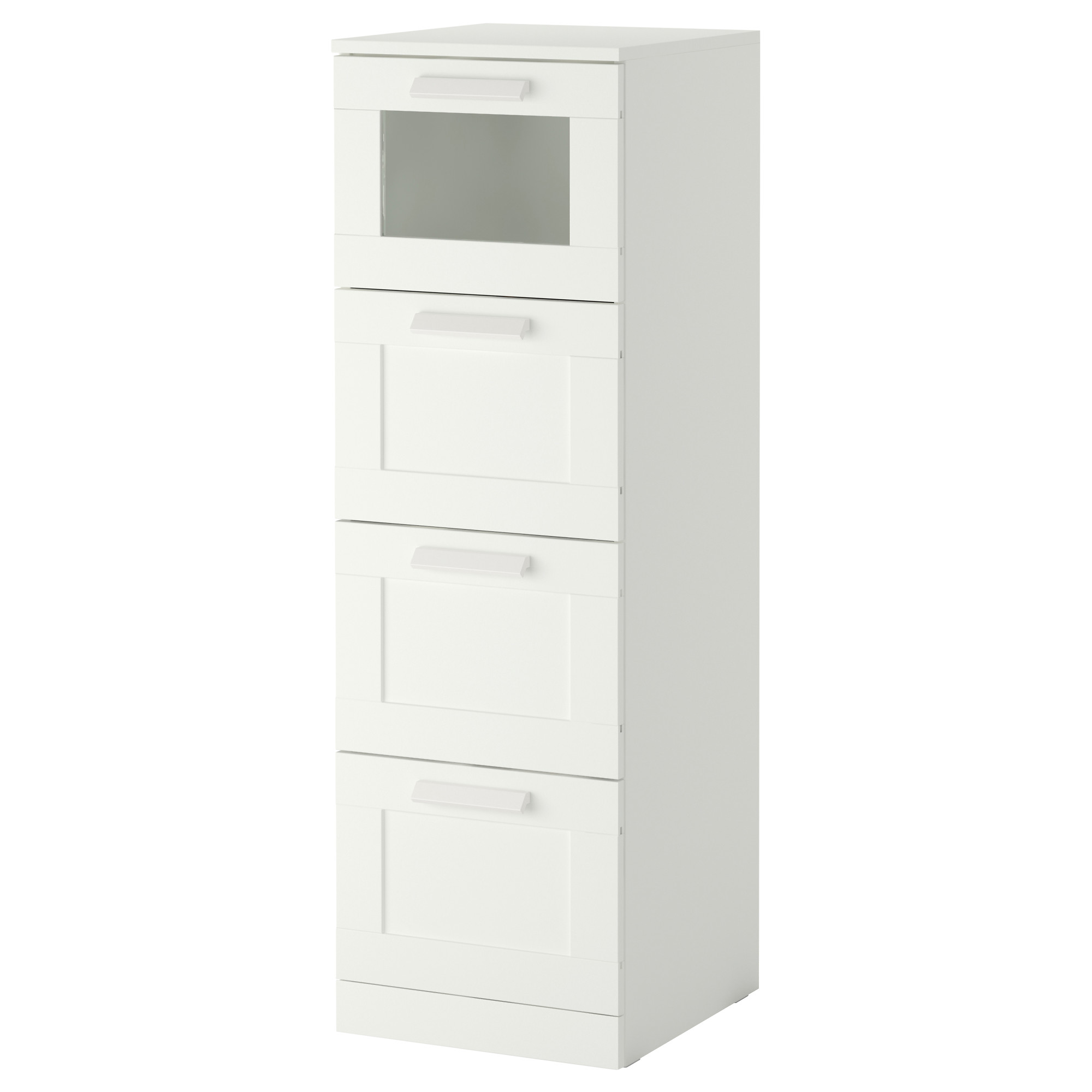 Brimnes Chest Of 4 Drawers White Frosted Glass Ikea Hong Kong