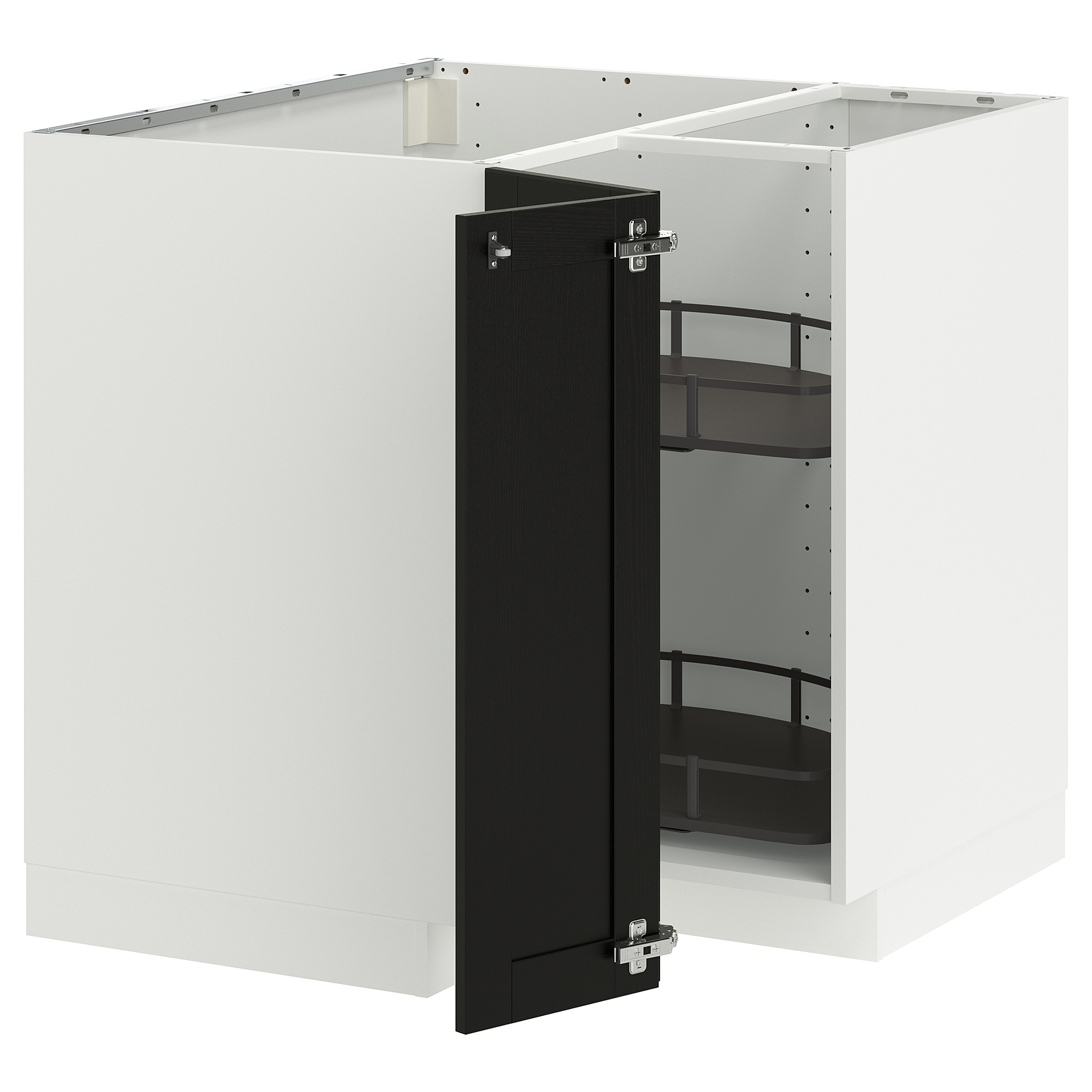 METOD corner base cabinet with carousel