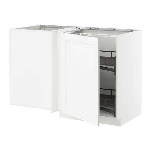 METOD corner base cab w pull-out fitting