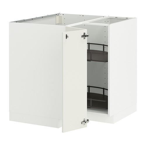 METOD corner base cabinet with carousel