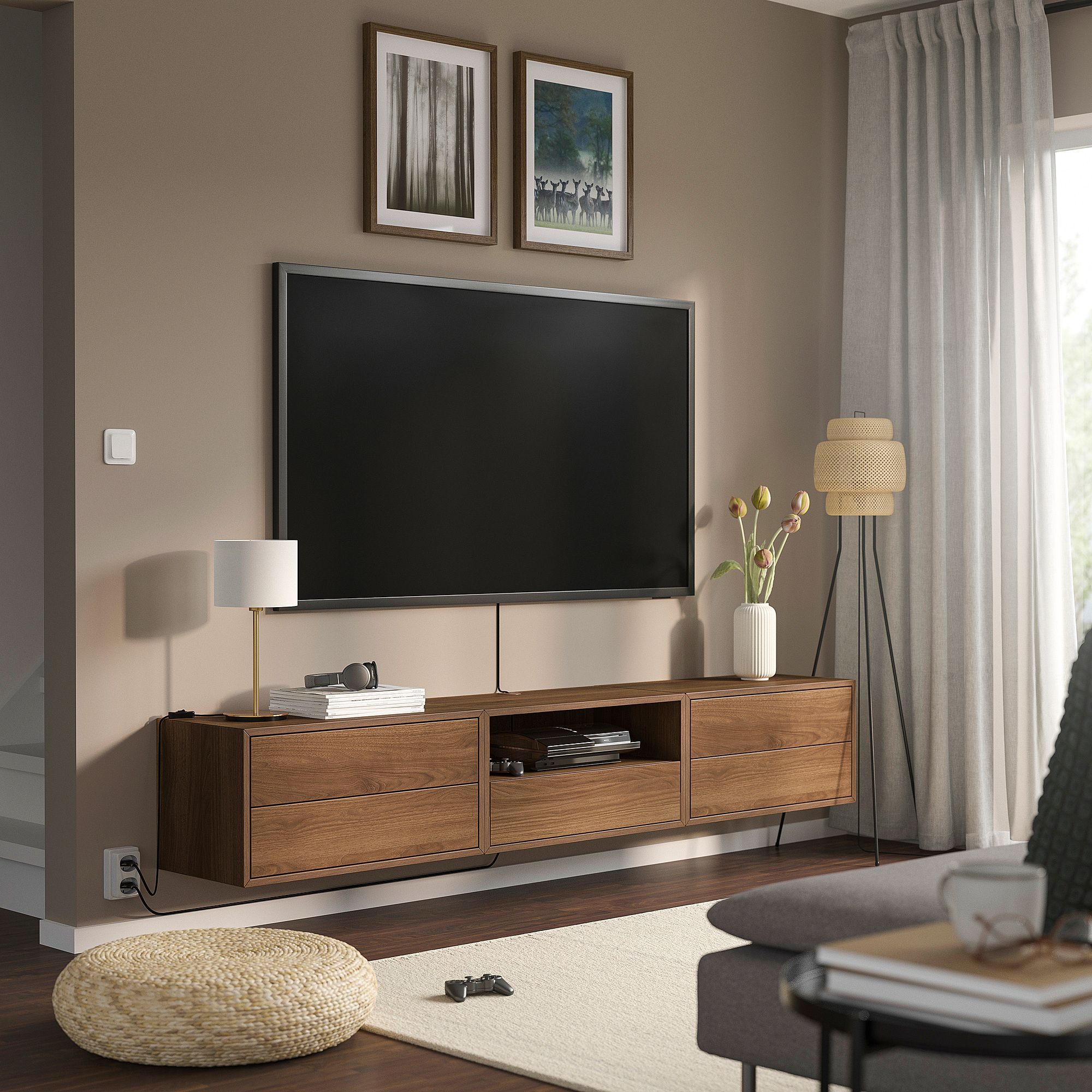 EKET media storage combination