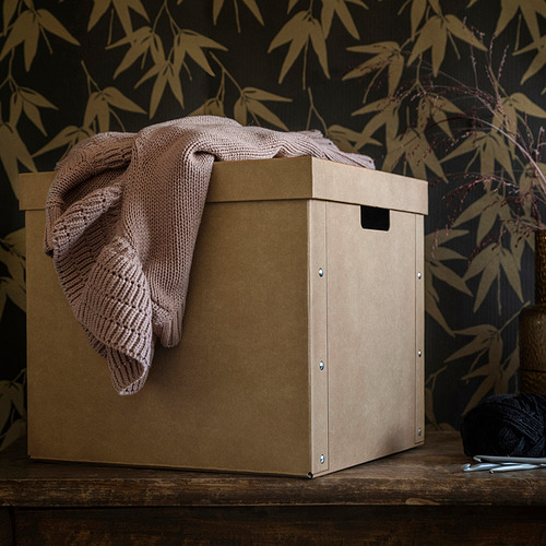 GÄRDESGÅRD storage box with lid