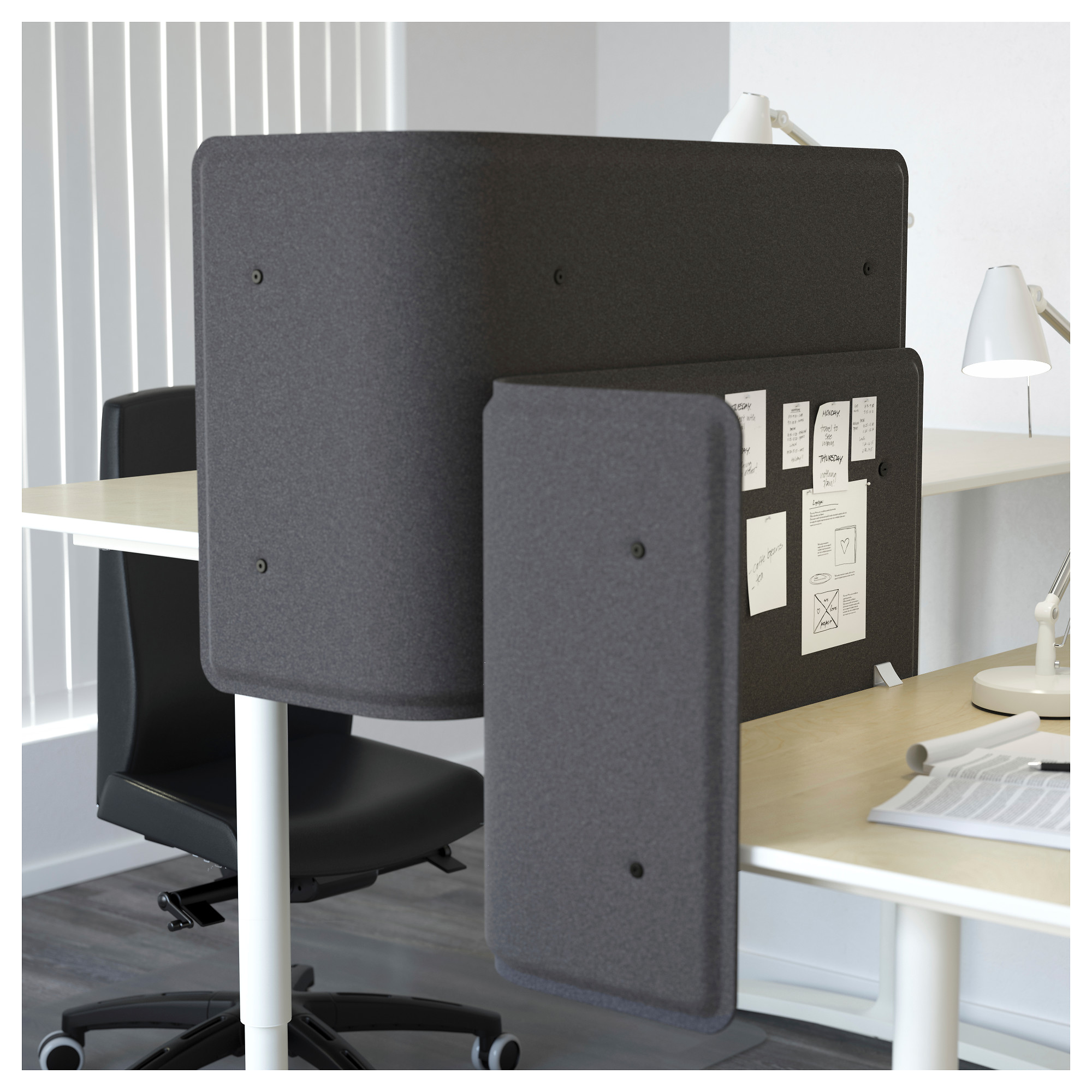 Bekant Screen For Desk Grey Ikea Hong Kong