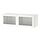 BESTÅ - shelf unit with doors, white/Ostvik white | IKEA Hong Kong and Macau - PE824440_S1