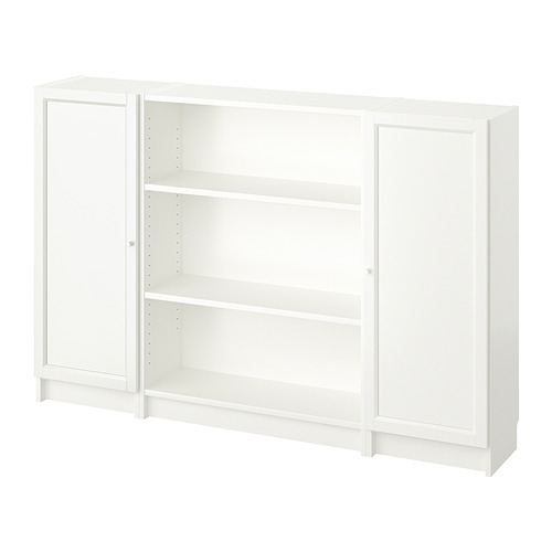 BILLY/OXBERG bookcase combination with doors