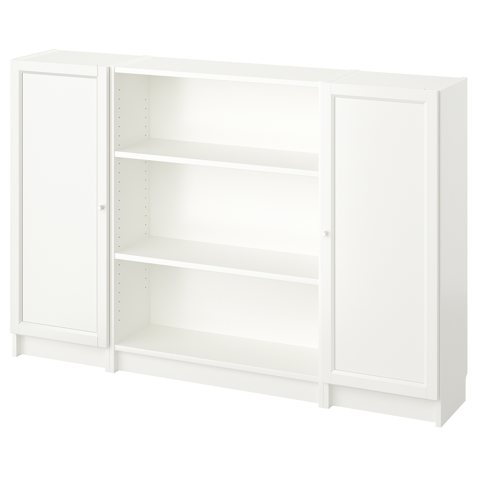 BILLY/OXBERG bookcase combination with doors