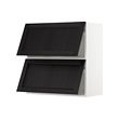 white-black stained