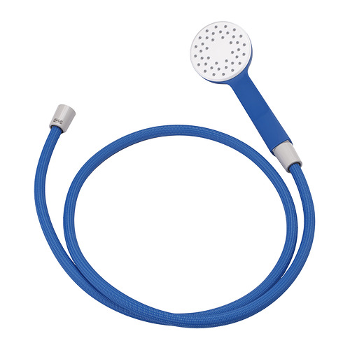 BERGVATTNET single spray hand shower with hose