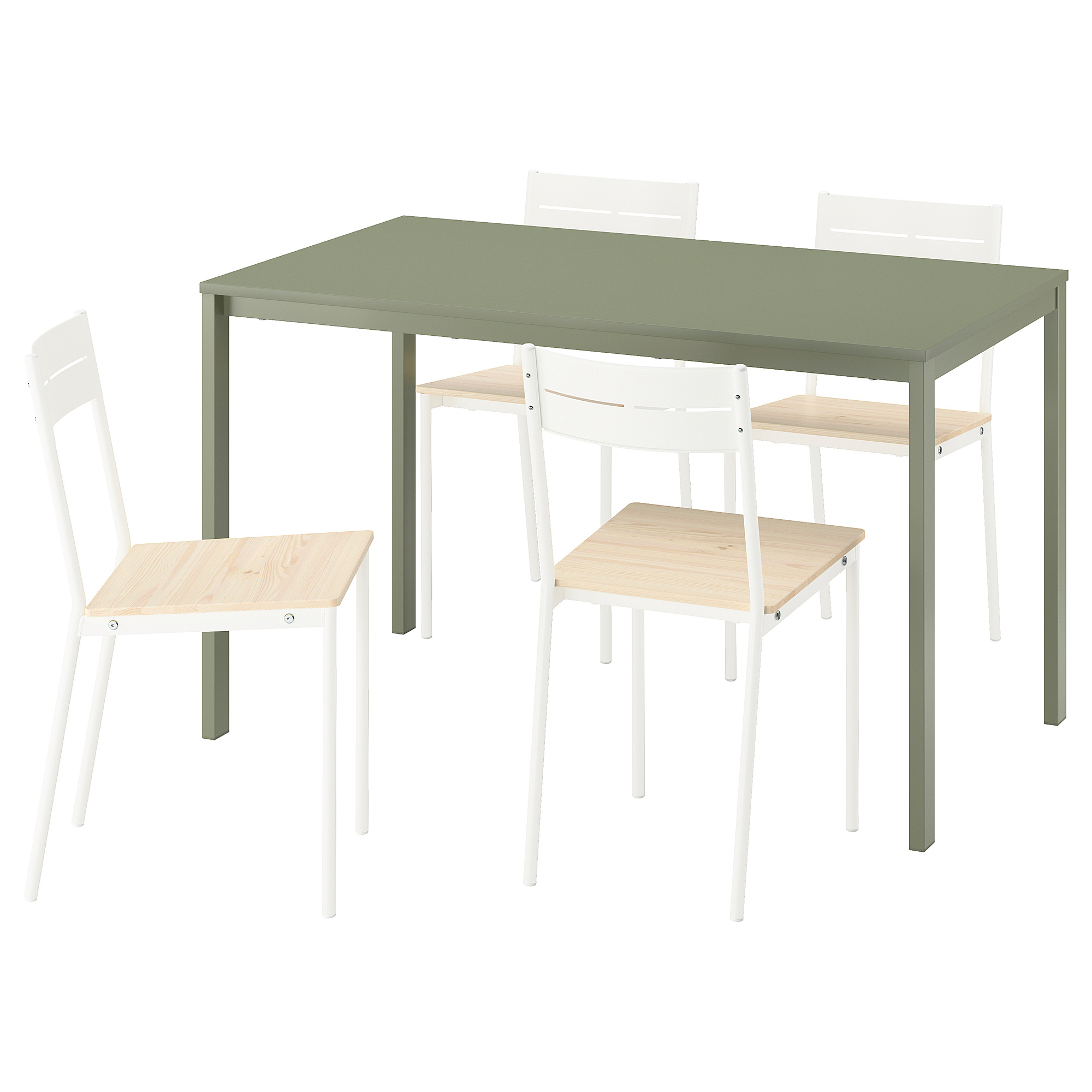 VIHALS table and 4 chairs