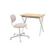 BOLLPOJKE/BLECKBERGET desk and chair
