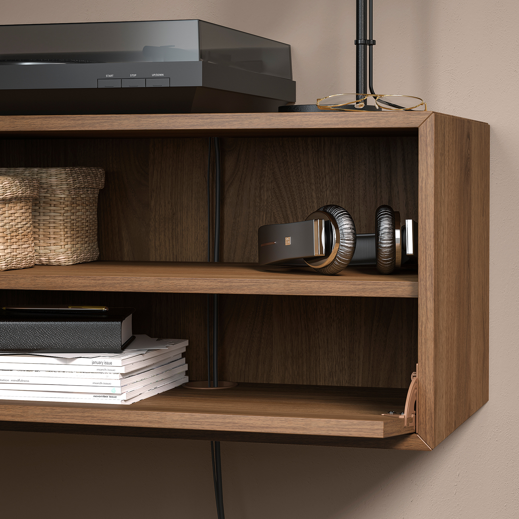 EKET media storage combination