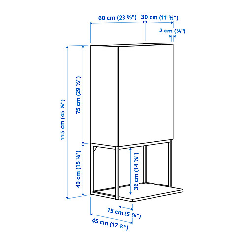 ENHET storage combination