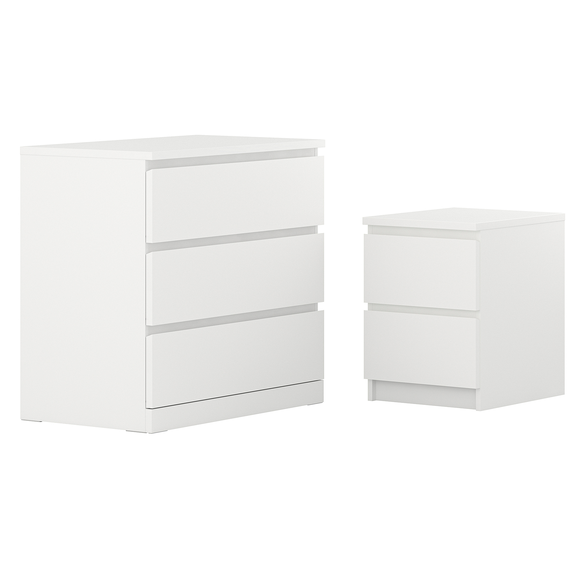 MALM - bedroom furniture, set of 2, white | IKEA Hong Kong and Macau