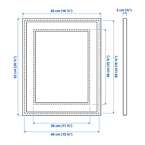 KNOPPÄNG frame