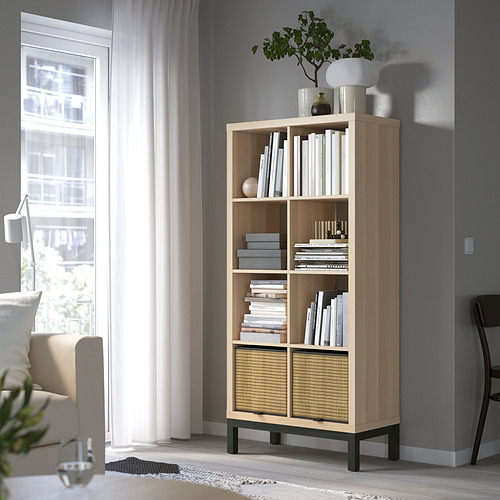 KALLAX shelving unit with underframe