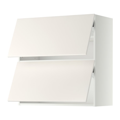 METOD wall cabinet horizontal w 2 doors