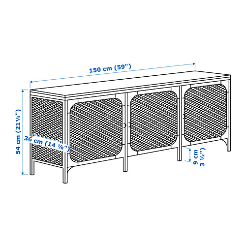 FJÄLLBO TV bench