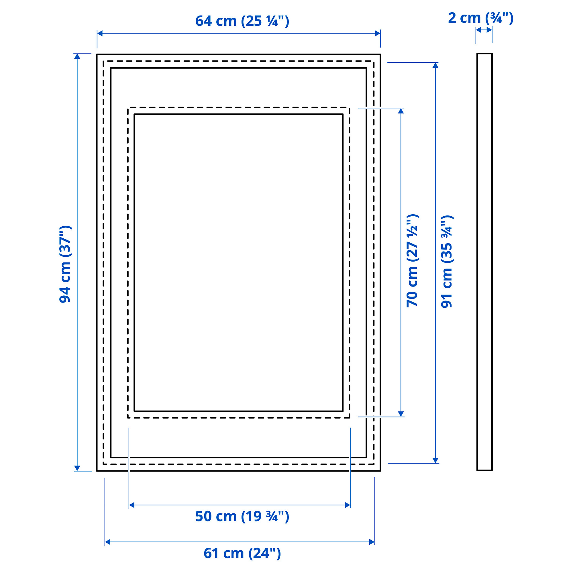 KNOPPÄNG frame