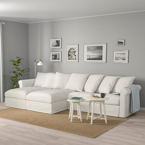 GRÖNLID 4-seat sofa with chaise longues