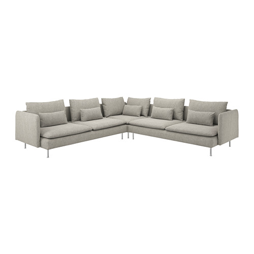 SÖDERHAMN corner sofa, 6-seat