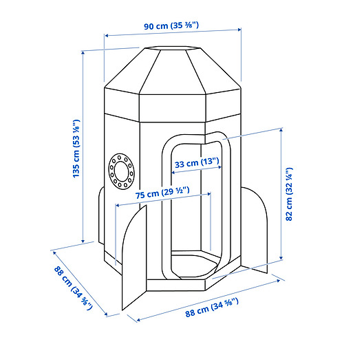 AFTONSPARV children's tent