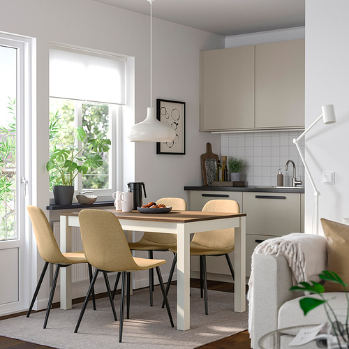 NORDMANSSKÄR/ÅLHULT table and 4 chairs