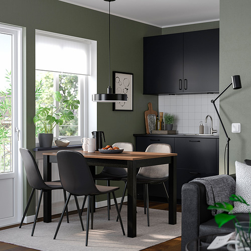 NORDMANSSKÄR/ÅLHULT table and 4 chairs