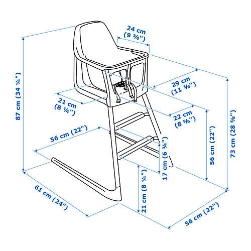 LANGUR junior/highchair