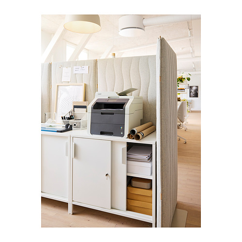 MITTZON acoustic screen, floor standing