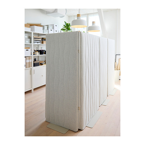 MITTZON acoustic screen, floor standing