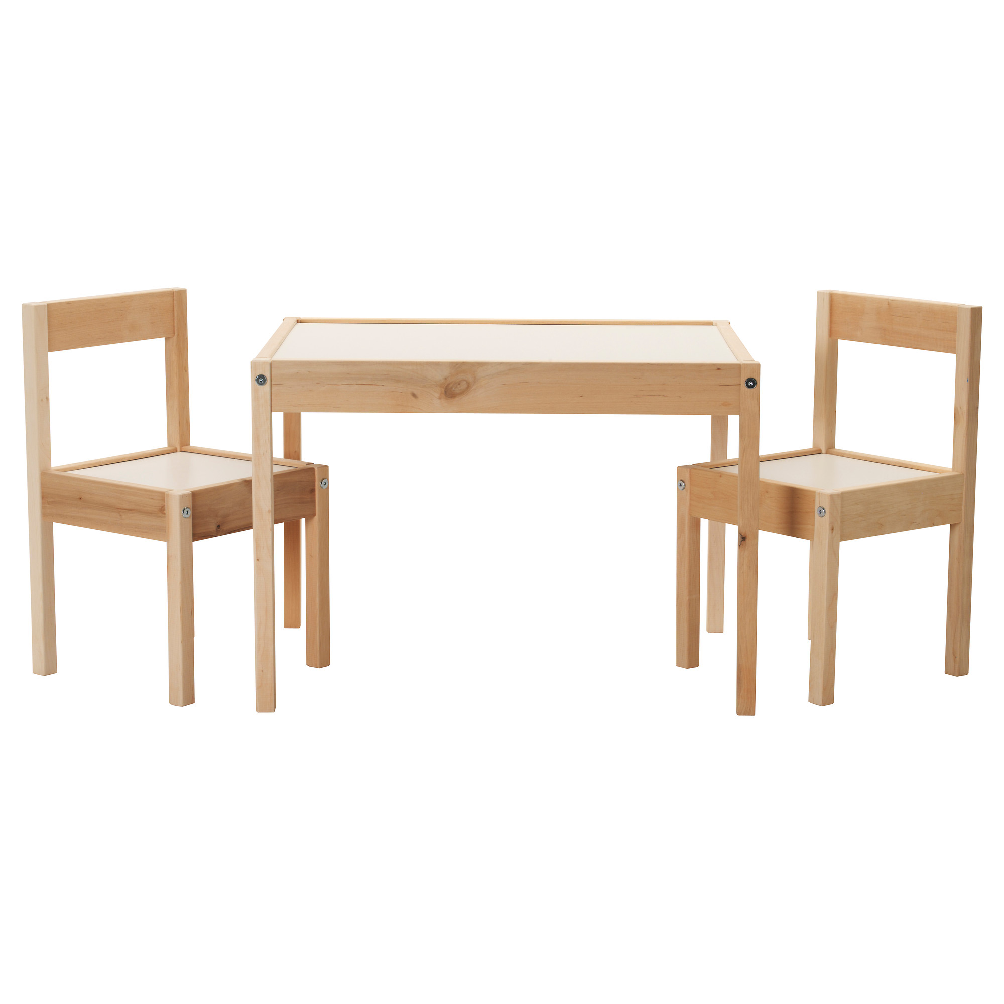 lätt children's table and 2 chairs