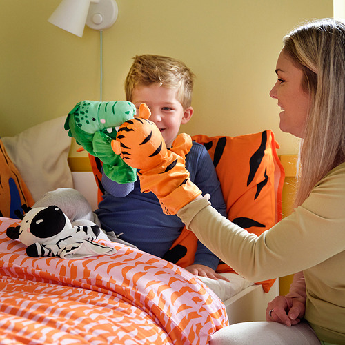NATTHÄGER 3-piece hand puppet set
